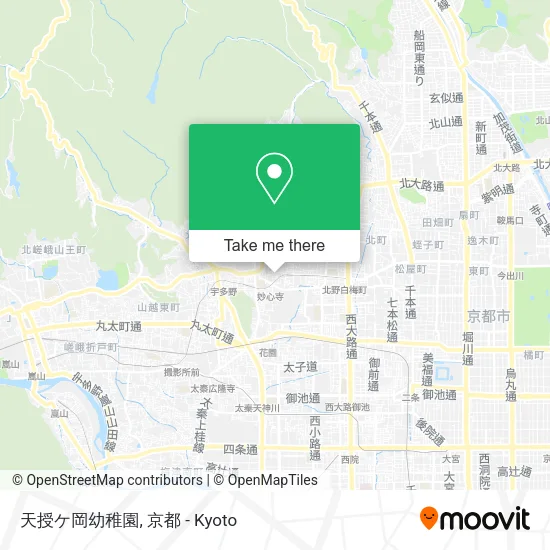 天授ケ岡幼稚園 map