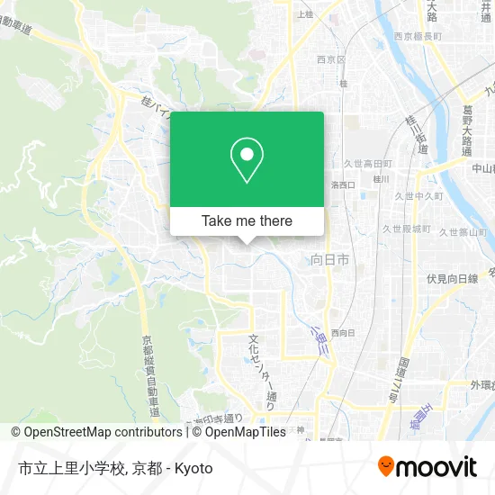 市立上里小学校 map