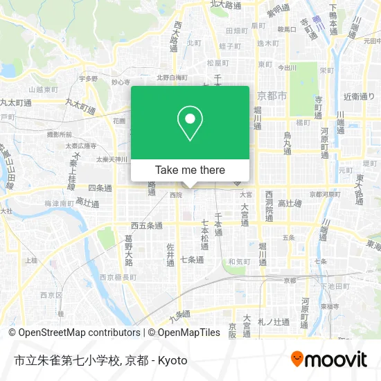市立朱雀第七小学校 map
