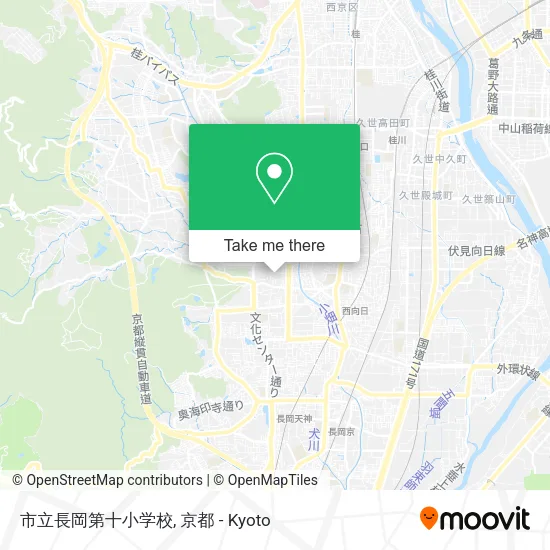 市立長岡第十小学校 map
