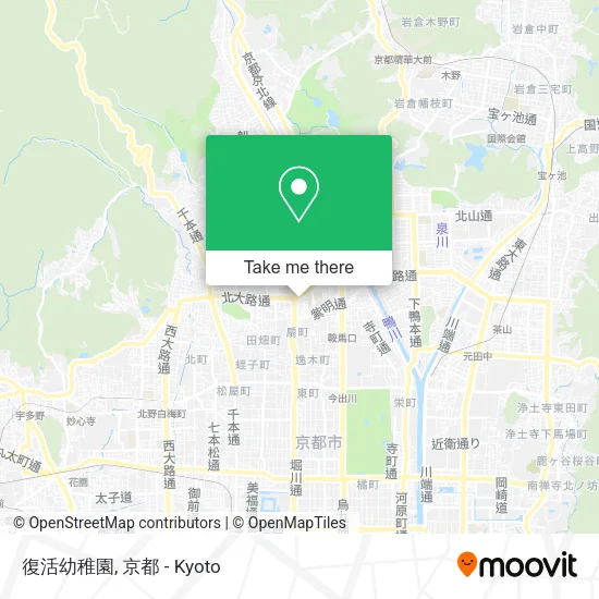 復活幼稚園 map