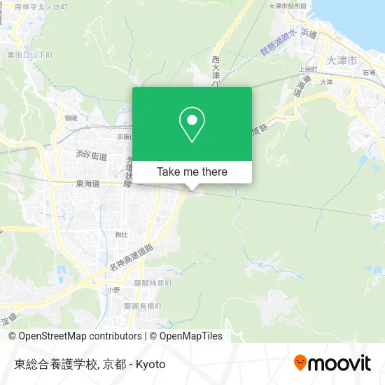 東総合養護学校 map