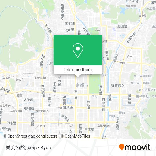 樂美術館 map