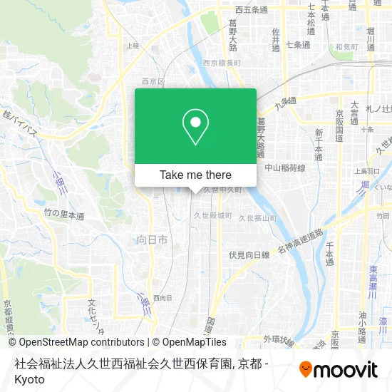 社会福祉法人久世西福祉会久世西保育園 map