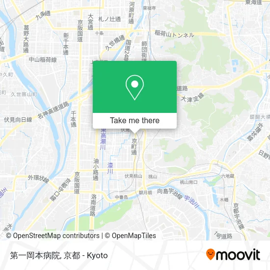 第一岡本病院 map
