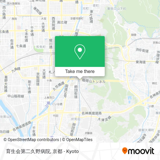 育生会第二久野病院 map