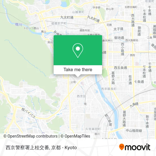 西京警察署上桂交番 map