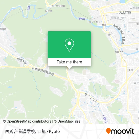 西総合養護学校 map
