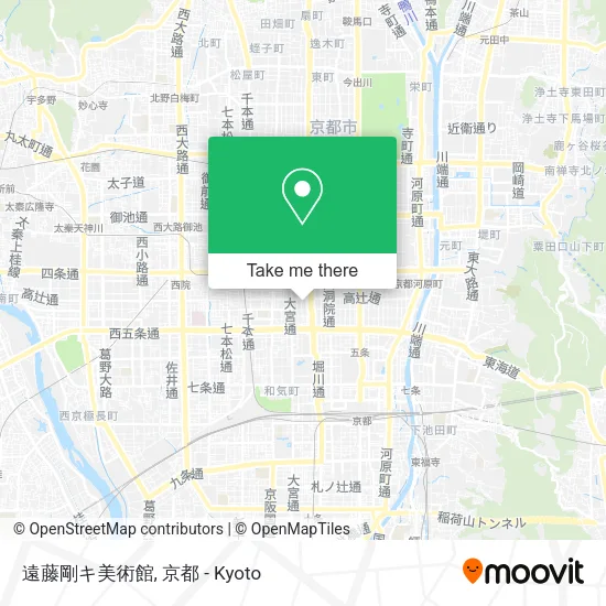 遠藤剛キ美術館 map