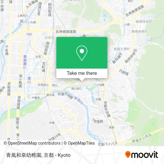 青風和泉幼稚園 map