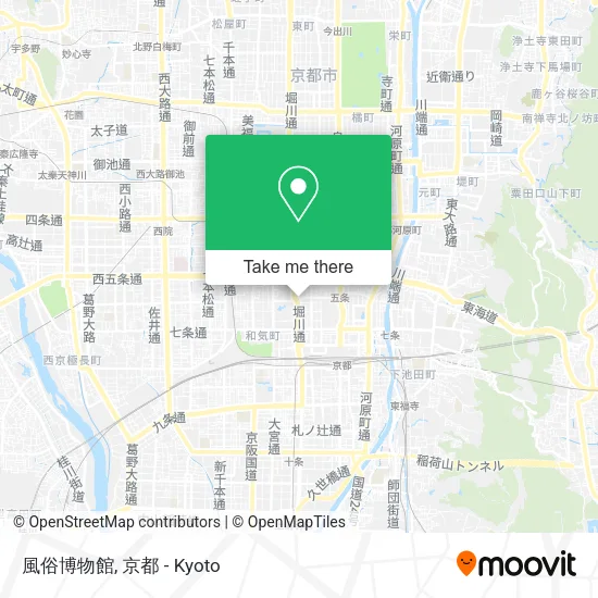 風俗博物館 map