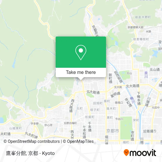 鷹峯分館 map