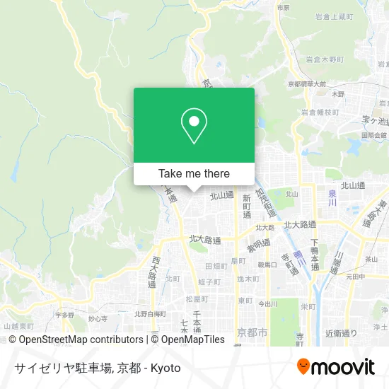 Saizeriya Parking Lot map