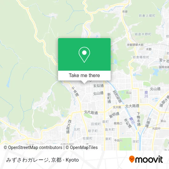 みずさわガレージ map