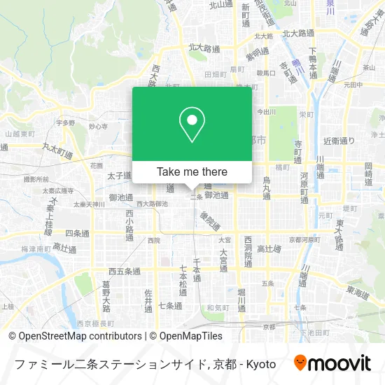 ファミール二条ステーションサイド map
