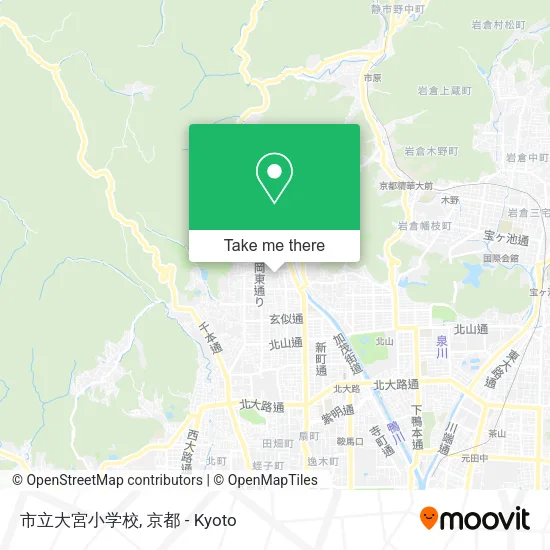 市立大宮小学校 map