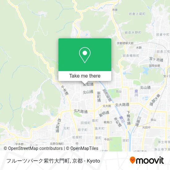 フルーツパーク紫竹大門町 map