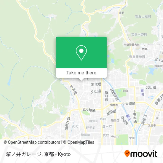 箱ノ井ガレージ map