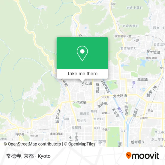 常徳寺 map