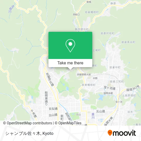 シャンブル佐々木 map