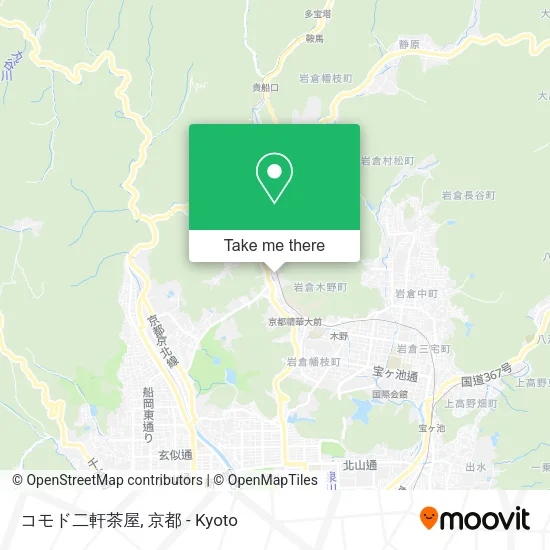 コモド二軒茶屋 map