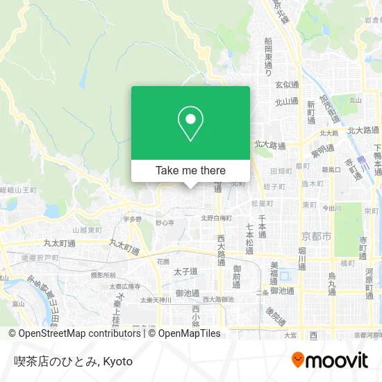 喫茶店のひとみ map