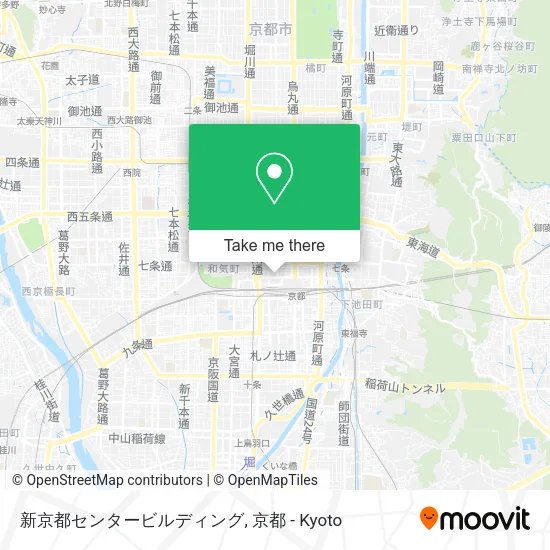 新京都センタービルディング map