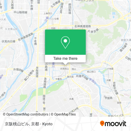 京阪桃山ビル map