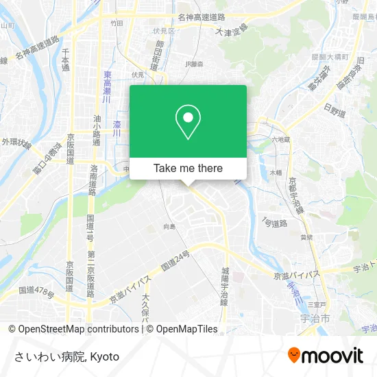 さいわい病院 map