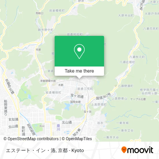エステート・イン・洛 map