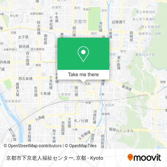 京都市下京老人福祉センター map