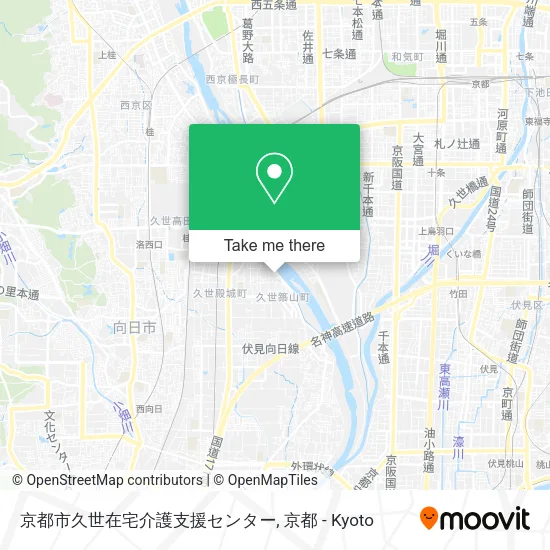 京都市久世在宅介護支援センター map