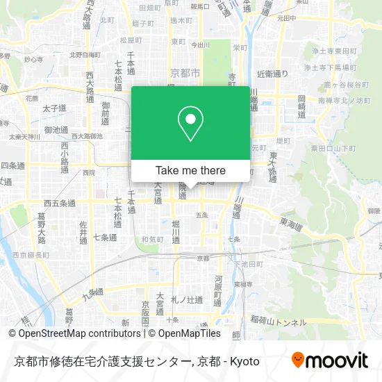 京都市修徳在宅介護支援センター map