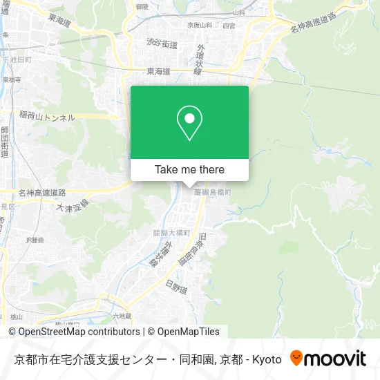 京都市在宅介護支援センター・同和園 map