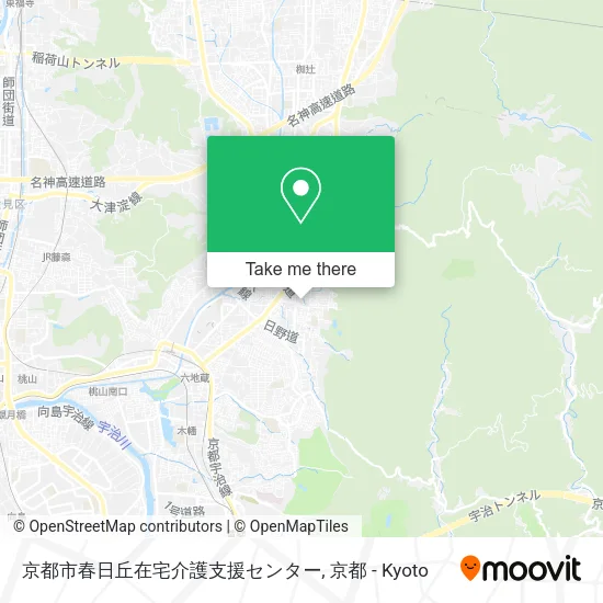 京都市春日丘在宅介護支援センター map