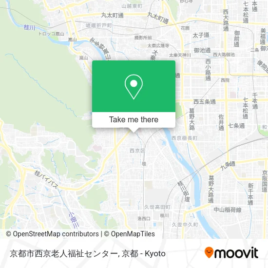 京都市西京老人福祉センター map
