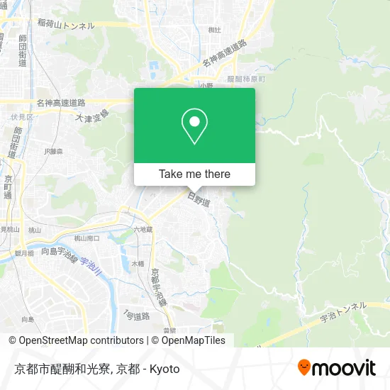 京都市醍醐和光寮 map