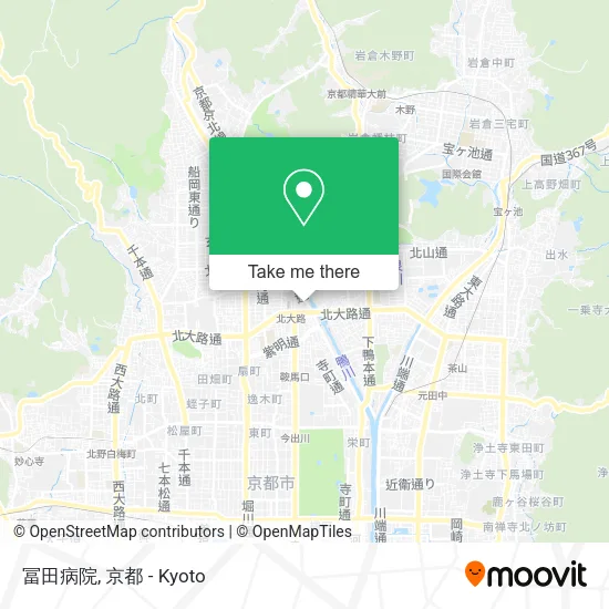 冨田病院 map