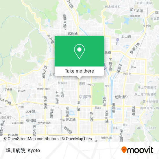 堀川病院 map