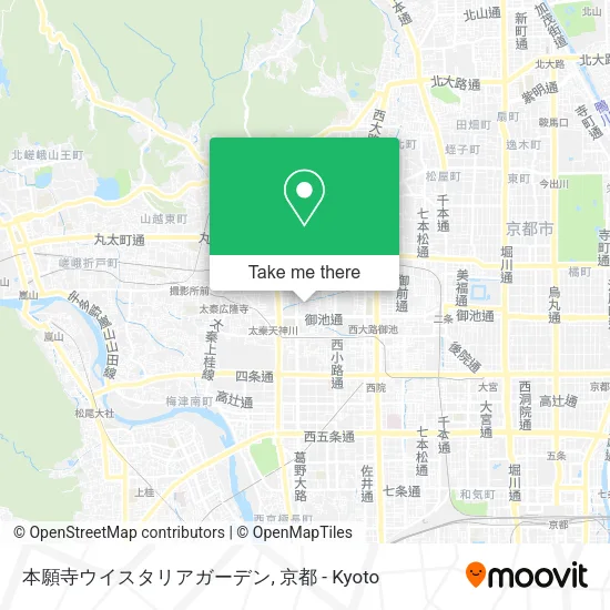 本願寺ウイスタリアガーデン map