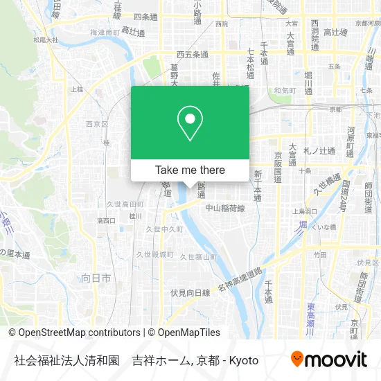 社会福祉法人清和園　吉祥ホーム map