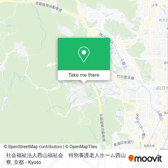 社会福祉法人西山福祉会　特別養護老人ホーム西山寮 map
