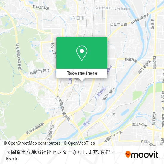 長岡京市立地域福祉センターきりしま苑 map