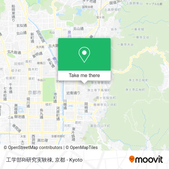 工学部Ri研究実験棟 map