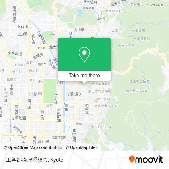 工学部物理系校舎 map