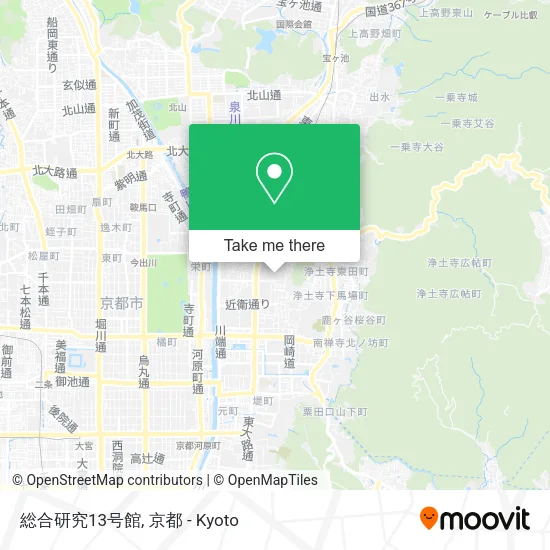 総合研究13号館 map