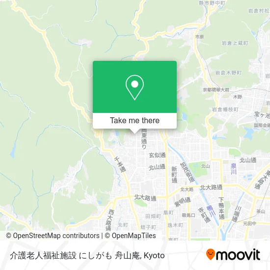 介護老人福祉施設 にしがも 舟山庵 map
