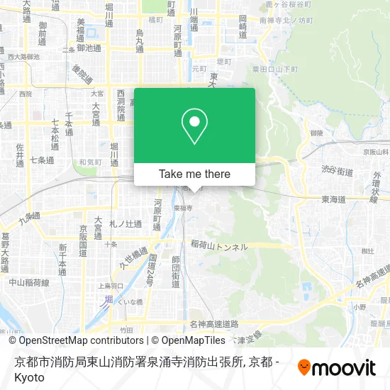 京都市消防局東山消防署泉涌寺消防出張所 map