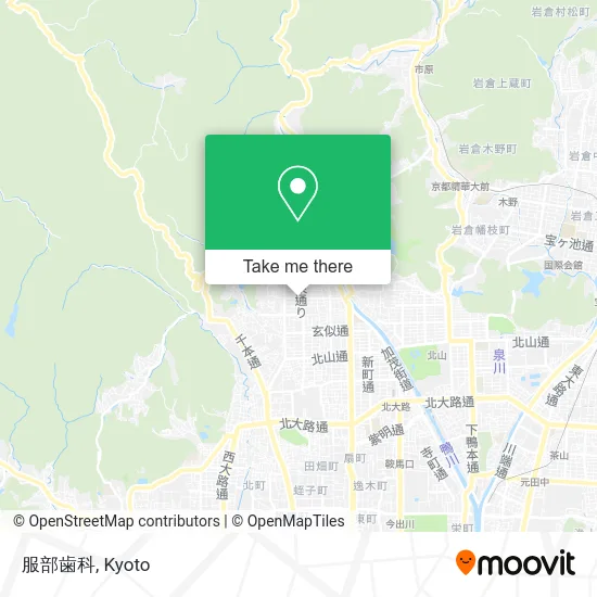 Hattori Dental Clinic map