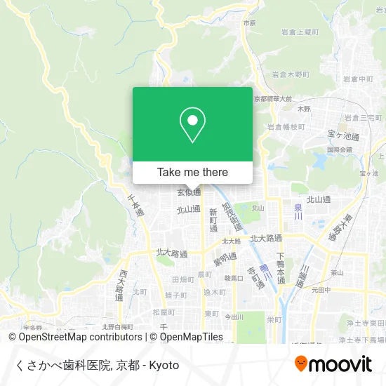 くさかべ歯科医院 map